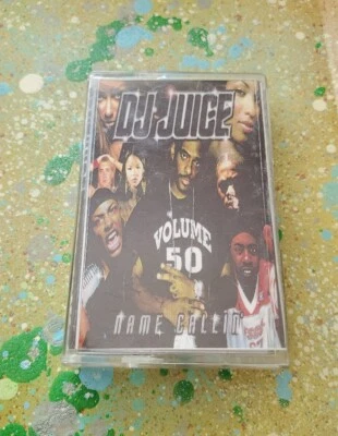 DJ JUICE #50 NAME CALLIN *VTG MEGA RARE *JAY Z/PRODIGY/DMX/AALIYA/WU TANG/NAS - Image 1 of 4