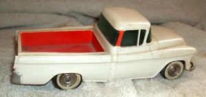 PROMO MODEL 1955 CHEVY CAMEO CARRIER TRUCK 1/25 FRICTION TOY VINT COLLECTIBLE - Picture 1 of 9