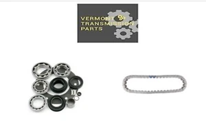 BW4484 NR4 Borg Warner Transfer Case Rebuild Kit Bearings Gasket Seal Chain - Bild 1 von 1