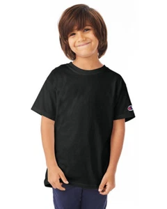Champion T435 Youth Short-Sleeve T-Shirt - Picture 1 of 5
