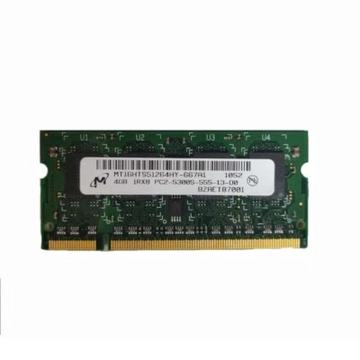 Micron 4GB 1Rx8 PC2-5300S DDR2 667Mhz 200Pin RAM Memory Laptop 1.8V SO-DIMM - Image 1 of 3
