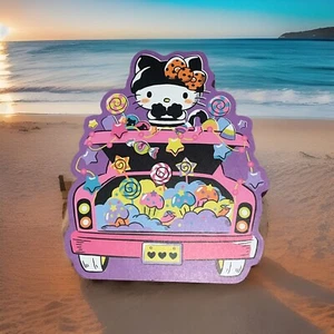 Sanrio Hello Kitty Halloween Wall Art Candy Purple Candy Silver Buffalo Rare Toy - Picture 1 of 24