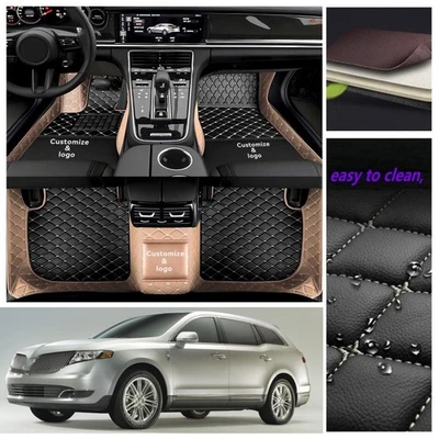 Fit for Lincoln MKT 2010-2019 Car Floor Mats Waterproof Auto Luxury Carpets - Image 1 of 4