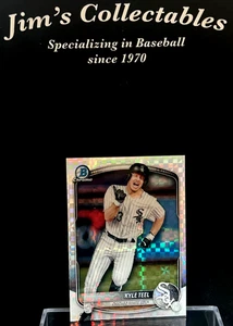 KYLE TEEL 2025 BOWMAN CHROME BASEBALL X-FRACTOR WHITE SOX #BCP-118 - Picture 1 of 2