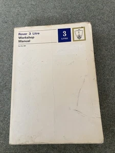Rover P5 3 Liter - Original Original Werks Werkstatthandbuch Teilenummer 4661 - Bild 1 von 1