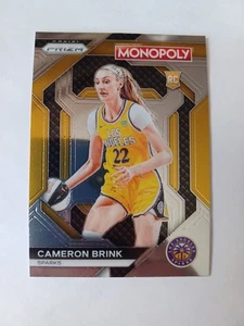 Cameron Brink 2024 Prizm Monopoly WNBA Base RC #WNBA6 - Picture 1 of 2