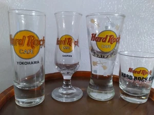 43 HARD ROCK CAFE SHOT GLASS LOT, MANY HTF ALL DIFFERENT STYLES, MANY CLOSED - Imagen 1 de 20
