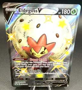 Eldegoss V SWSH084 2021 Pokemon Black Star Promo Card Full Art NM - Picture 1 of 11