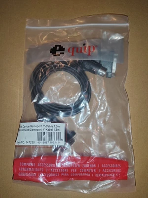 MIDI Device Gameport Y-cable 1.5m - Image 1 of 3