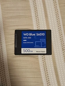 WD Blue SA510 500GB SATA 6Gb/s Internal SSD WDBB8H5000ANC - Picture 1 of 2