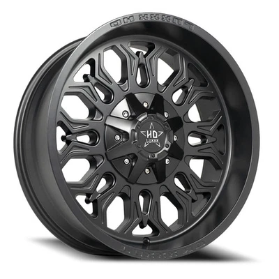 Rueda 20x10 Luxxx HD LHD31 negro satinado 5x5-5,5 (-18 mm) Foto 1 de 4