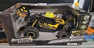  Metal Racer Radio Controlled Vehicle, Yellow *OPEN BOX TESTED GOOD* - Picture 1 of 5