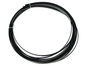 Paquete de 5 tiras de encuadernación de guitarra negras tira de encuadernación ABS 1650*5*1,5 mm - Imagen 1 de 4