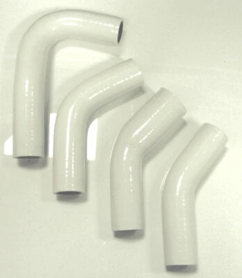 Juego de manguera de radiador de silicona Yamaha RZ350 - BLANCO - Sin logotipos - ENVÍO GRATUITO Foto 1 de 3