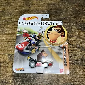 Hot Wheels Mario Kart - Super Mario Bros - DONKEY KONG Standard Kart - NEW - Picture 1 of 2