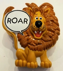 Calamita frigo clip leone ACME ROAR 1995 vintage tigre - Foto 1 di 4