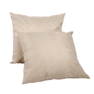 10 Pack Linen Sublimation Pillow Case Blanks 15.75in x 15.75in Cushion Cover - Picture 1 of 7