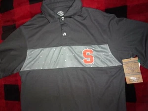 Rivalry Threads Syracuse Short Sleeve Polo Shirt Size S (C68) - Picture 1 of 4