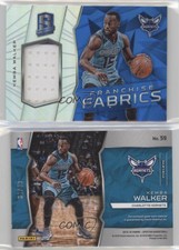 2015-16 Panini Spectra Franchise Fabrics Silver Prizm /49 Kemba Walker #59