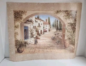 Vivian Flasch 16 x 20 Lithographie Drucke Urige Stadt II und Blumen 2003 - Bild 1 von 14