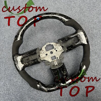 Fit For Ford Mustang GT 2010 2011 2012 2013 2014 Carbon Fiber Steering Wheel - Image 1 of 4