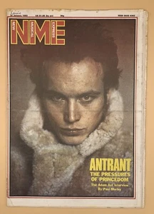 NME 16. Januar 1982 Adam Ant Talk Jugoslawien - Bild 1 von 2