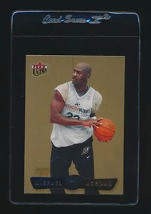 2001 Fleer Ultra Michael Jordan GOLD #102 HOF Washington Wizards VERY HIGH GRADE - Bild 1 von 2