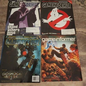 9 Game Informer Magazine Issues From 2007-2012 GTA4, Bioshock 2, Batman, Zelda - Picture 1 of 8