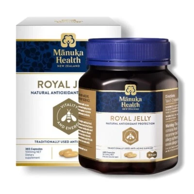 [Manuka Health] Royal Jelly 10H2DA Antioxidant Protection 365 Capsules - Image 1 of 3
