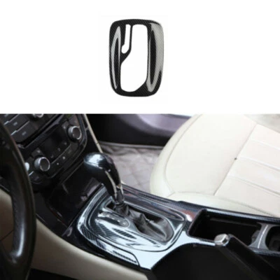 Carbon Fiber Central Console Gear Shift Panel Trim Fit For Buick Regal 2009-2016 - Image 1 of 4