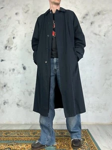 Vintage St Michael Marks Spenser Trench Coat Jacket Size M - L - Picture 1 of 7