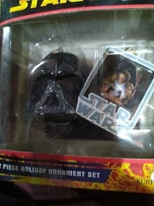 Star Wars 2 Piece Holiday Ornament Set G4 - Picture 1 of 1