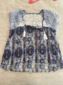 Kid Pik Multicolor Polyester Top Youth XL-14 - Picture 1 of 4