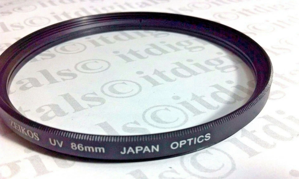 86mm Multi-Coated MC UV Safety Protection Protector Glass Lens Filter 86 mm 86 - Image 1 of 4