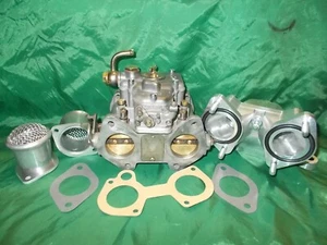 FIAT 500 126 ABARTH KIT CARBURATORE WEBER 40 DCOE 33 REVISIONATO ORIGINALE - Imagen 1 de 3