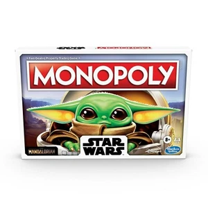 Star Wars Monopoly Il bambino bambino Yoda Grogu gioco da tavolo mandaloriano IN MAGAZZINO* - Foto 1 di 3