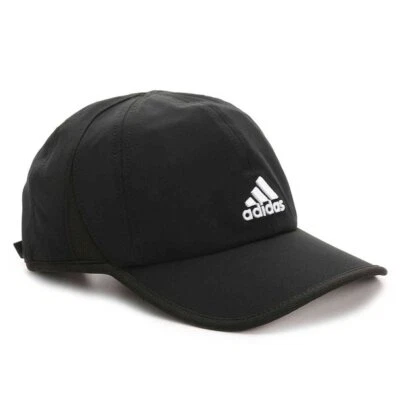 **NUEVO CON ETIQUETAS** GORRA ADIDAS UNISEX/HOMBRE ADIZERO II RUNNING/TENNIS (NEGRO) #5142844 Foto 1 de 2