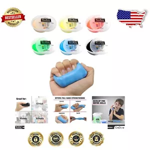 Anti-Microbial Theraputty Plus - 6-Piece Therapy Set for Hand Strength & Skills - Picture 1 of 8