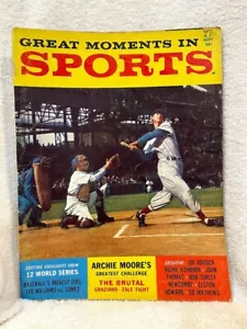 VINTAGE Sept 1951 Great Moments In Sports Magazine, Ted Williams Cover, NICE!! - Picture 1 of 2