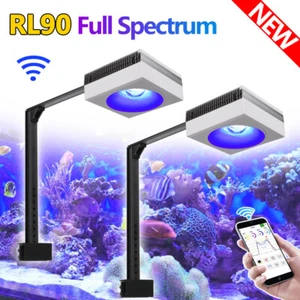 PopBloom RL90 Led Aquarium Light Full Spectrum Reef Coral Marine Saltwater Tank - Picture 1 of 19