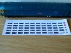 Class 50 OO Scale 4 Character headcode decals for Hornby & Lima Diesel Locos
