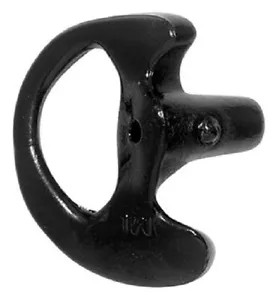 Police Acoustic Earpiece BLACK Gel Ear Mould - MEDIUM RIGHT EAR - Imagen 1 de 1