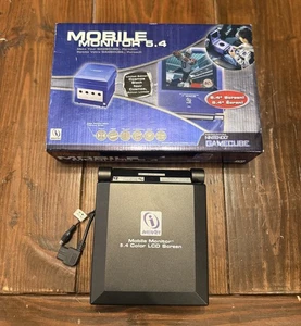 InterAct Mobile Monitor 5.4 for Nintendo Gamecube Cosmos Black w/ Box AS-IS - Picture 1 of 6