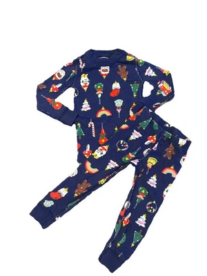 Toddler Christmas PJS Size 3T Super Cute Hanna Andersson Organic Cotton Holiday - Image 1 of 4