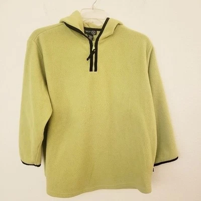 Sudadera con capucha vintage Venezia Jeans (Lane Bryant) con cremallera de cuarto de lana, talla 18/20 usada en excelente estado Foto 1 de 4