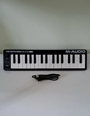 M Audio Keystation Mini 32 MK3 USB MIDI Keyboard Controller - Image 1 of 3
