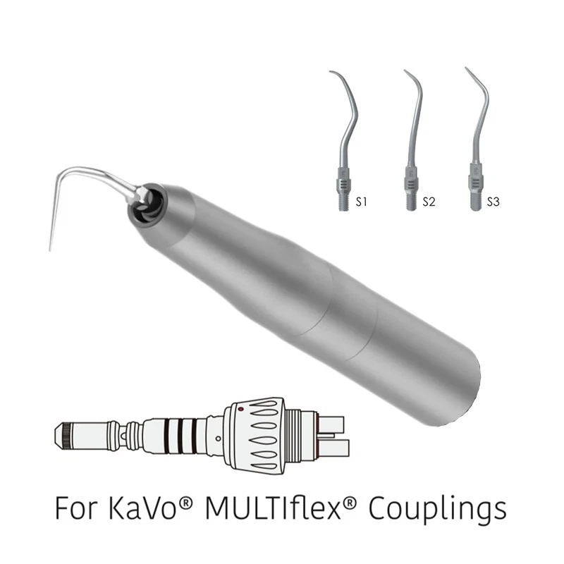 New Air Sonic Scaler Airscaler 3 Screw-in Tips for KaVo MULTIflex Quick Coupling - Image 1 of 1