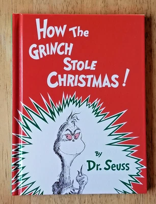 How The Grinch Stole Christmas - Mini Hardcover - 2022 Dr. Seuss - Kohl's Cares  Foto 1 de 4