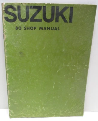 1964 64 Suzuki K10 K11 80 OEM Service Manual - Image 1 of 4