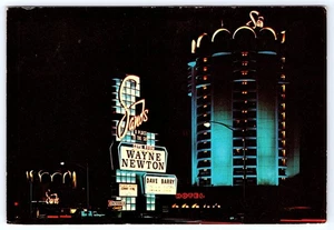 Las Vegas Nevada The Sands Wayne Newton Marquee Postcard D498 - Picture 1 of 2